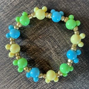 Mickey Mouse Ears Beaded Bracelet
